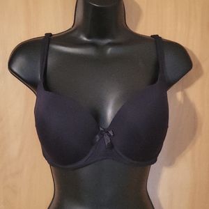 Women's Black 38C Underwire Padded Bra